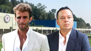 Iván Alonso y el Presidente Velázquez en La Noria/FOTO El Futbolero