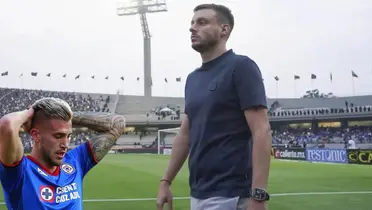 Martín Anselmi en el EOU previo al Pumas vs Cruz Azul. Foto: Bolavip