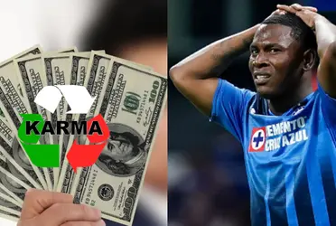 Bryan Angulo prefirió el dinero y se fue de Cruz Azul, ahora le llega el karma 