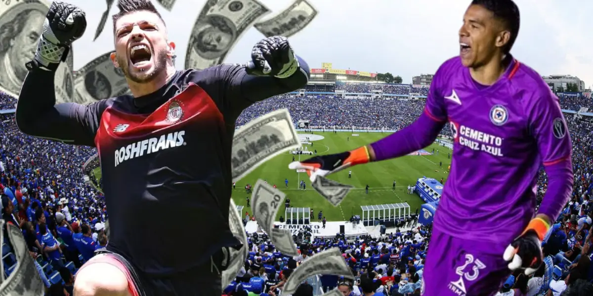 De ganar 18M en Toluca, el salario de Volpi en Cruz Azul, por si Kevin Mier se va
