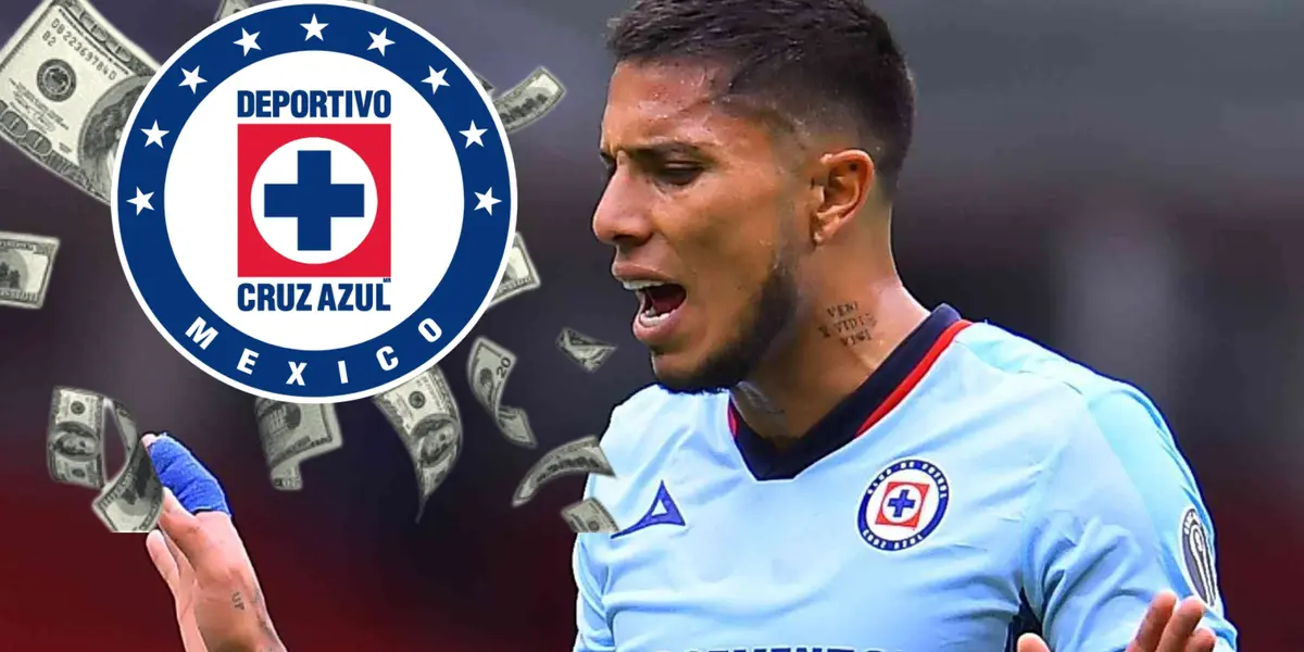 El millonario salario de Carlos Salcedo en Cruz Azul y no juega 