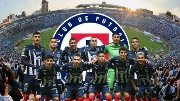 foto oficial del equipo de Monterrey en el Estadio de los Deportes/FOTO La Máquina Celeste