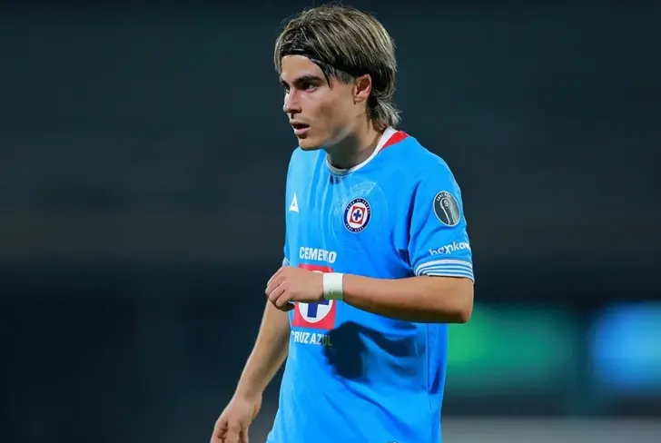 Luka Romero borrado en Cruz Azul - Foto: X