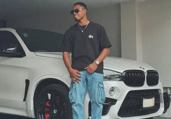 Willer Ditta y su camioneta - foto: Captura de pantalla