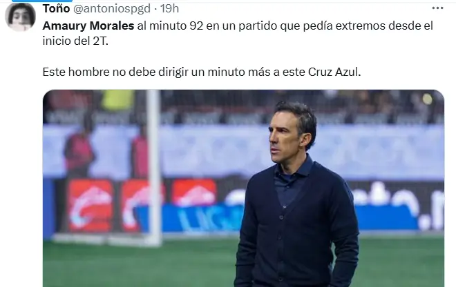 Vicente Sánchez ha borrado a más de 3 jóvenes talentos mexicanos - Foto: Captura de pantalla