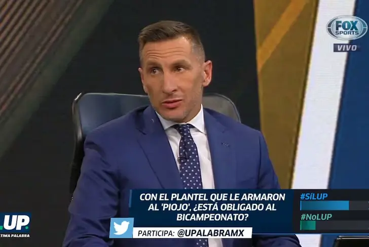 Chaco Giménez en el programa de La Última Palabra - Foto: Fox Sports