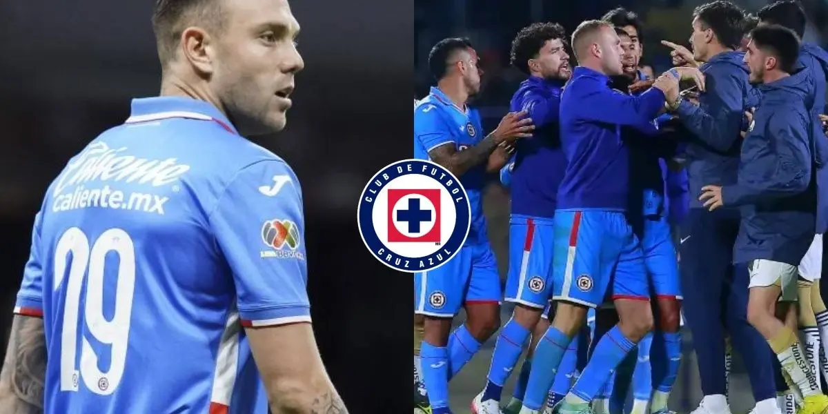 Además de ser un tronco en la cancha, no le importó y casi le pega a Carlos Rotondi.