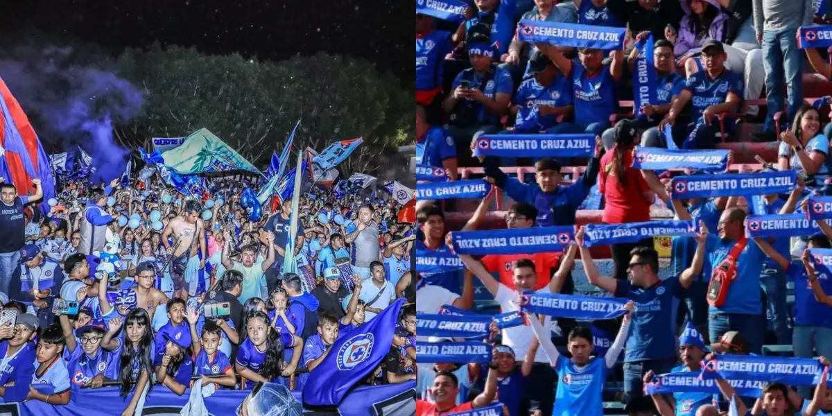 Afición Cruz Azul.