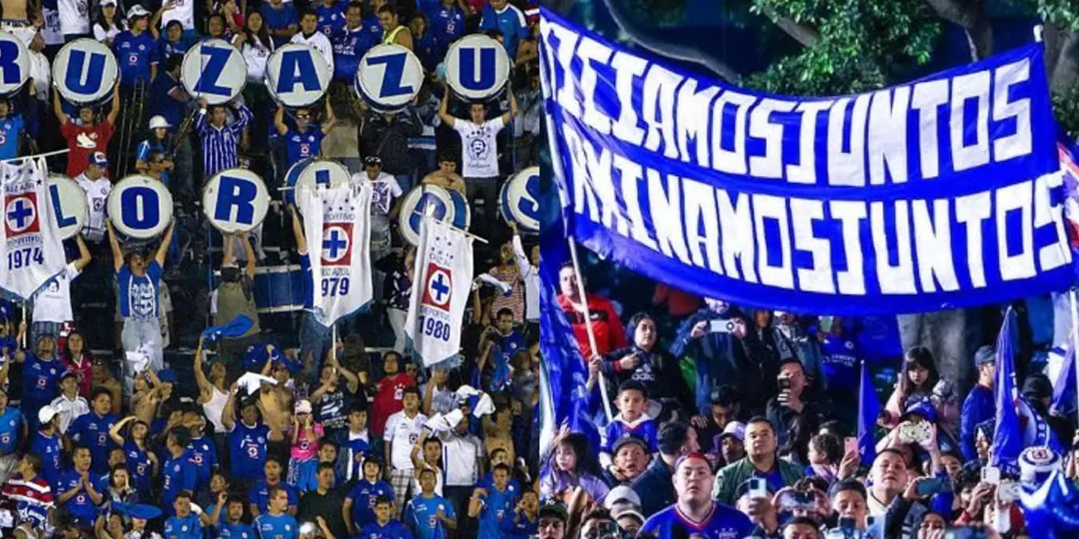 Afición Cruz Azul.