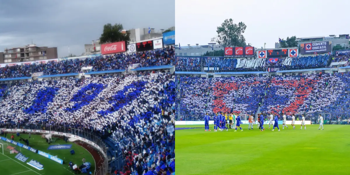 Afición de Cruz Azul.