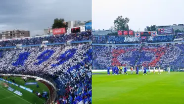 Afición de Cruz Azul.