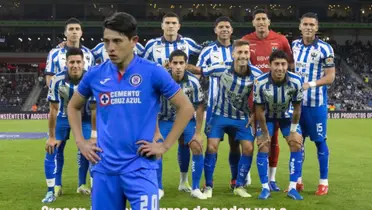 Alexis Gutiérrez con el equipo de Rayados de Monterey/La Máquina Celeste