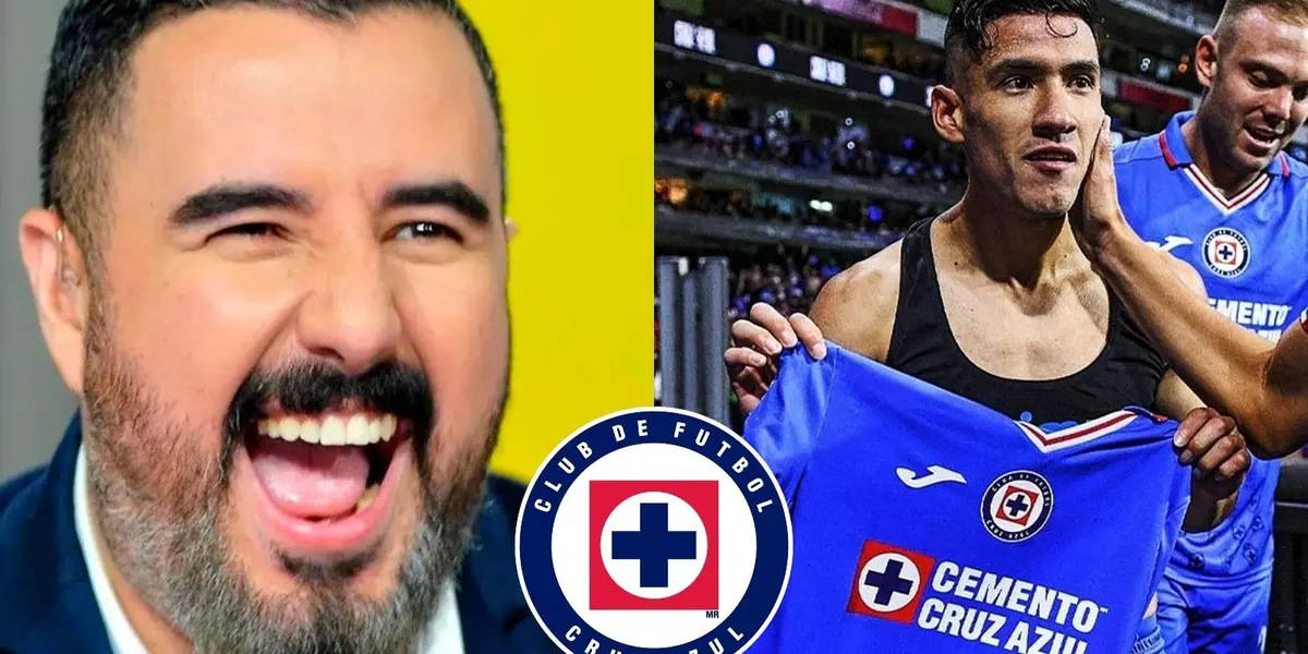 Álvaro habló sobre el golazo del Brujo y hasta se burló de las cabras en el Azteca.