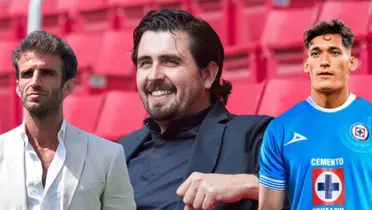 Amaury con Iván Alonso y Chiquete/FOTO: Récord