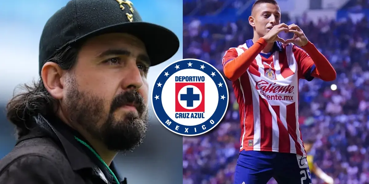 Amaury Vergara ha reaccionado al interés de Cruz Azul por Piojo Alvarado | Foto: Especial