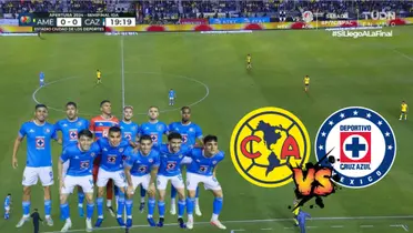 América - Cruz Azul (Foto: Captura X)