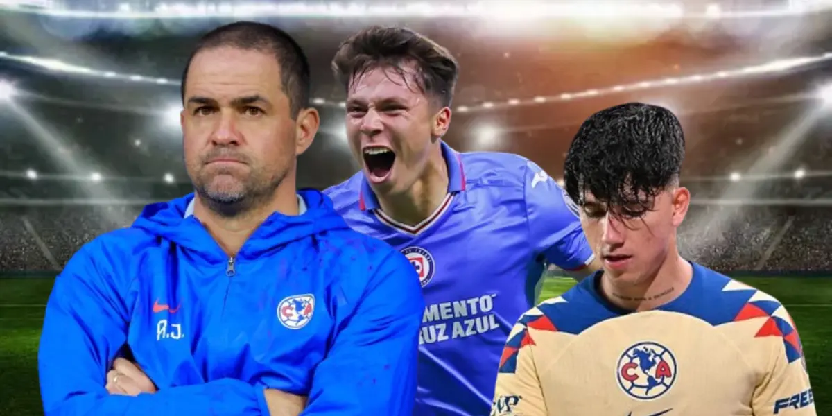 Andre Jardine, con Kevin Álvarez y Huescas/FOTO La Máquina Celeste