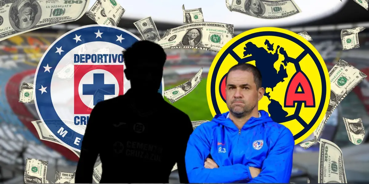 André Jardine, DT de América, durante un partido de Liga MX