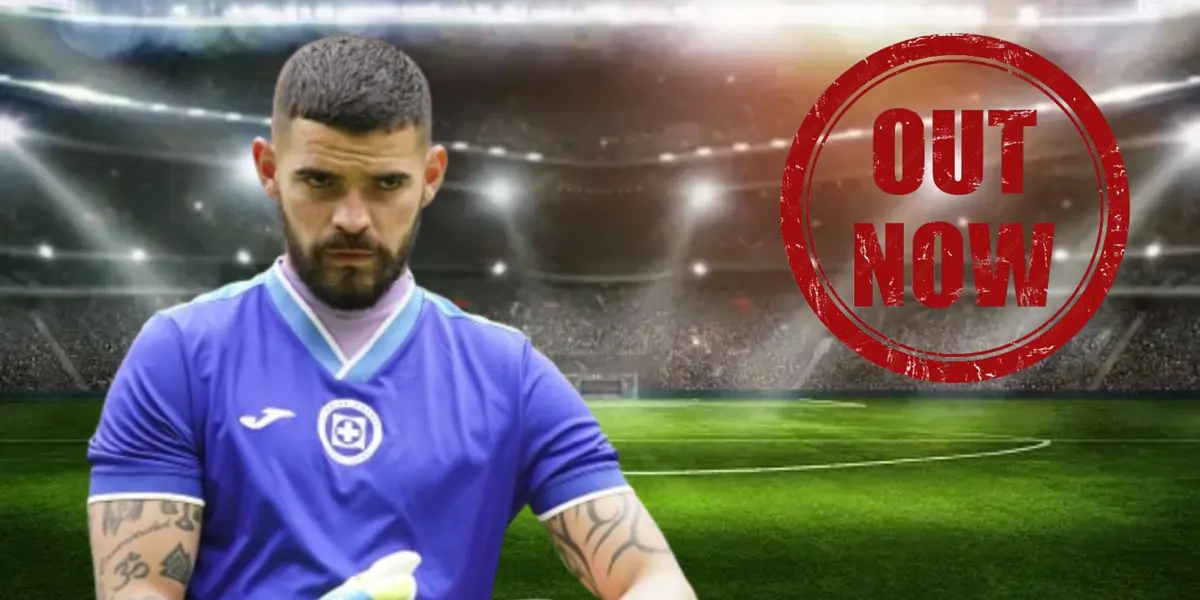 Andrés Gudiño con el equipo de Cruz Azul/FOTO La Máquina Celeste