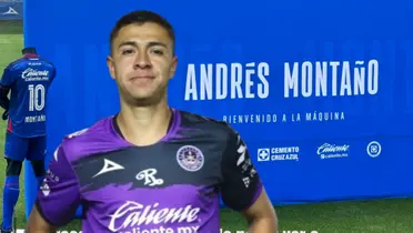 Andrés Montaño en su presentación como jugador cementero/La Máquina Celeste