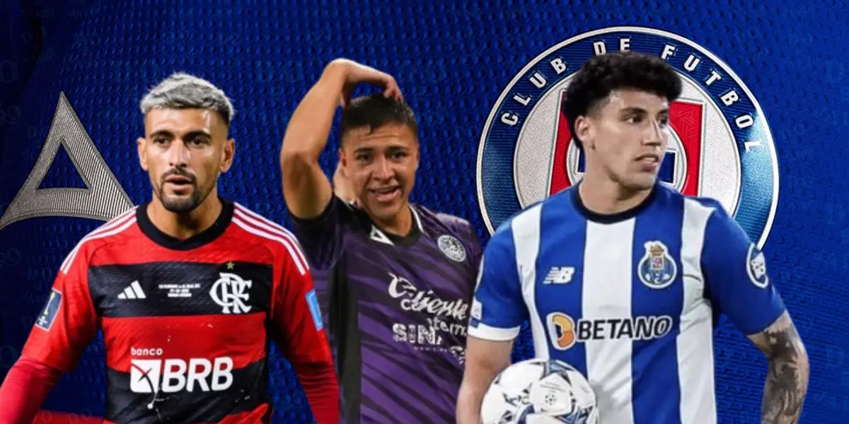 Andrés Montaño, Jorge Sánchez, Giorgian De Arrascaeta/FOTO La Máquina Celeste