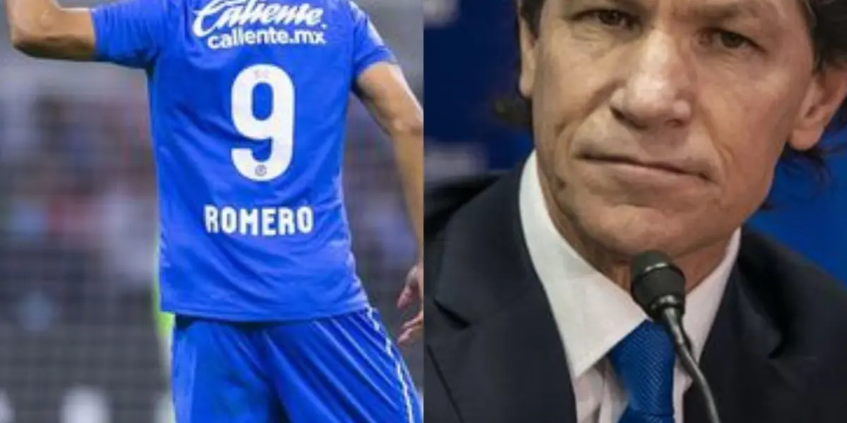 Ángel Romero estaría cerca de salir de Cruz Azul por decisión de Jaime Ordiales