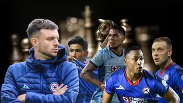 Anselmi, con Ditta, Salcedo, Antuna y Rotondi/FOTO La Máquina Celeste