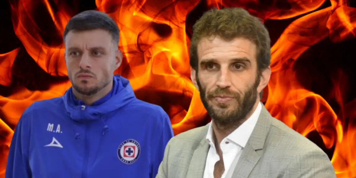 Anselmi con el director deportivo Alonso en la portada/La Máquina Celeste