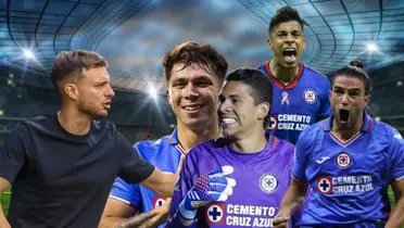 Anselmi con Mier, Rivero, Huescas y Sepúlveda/FOTO La Máquina Celeste