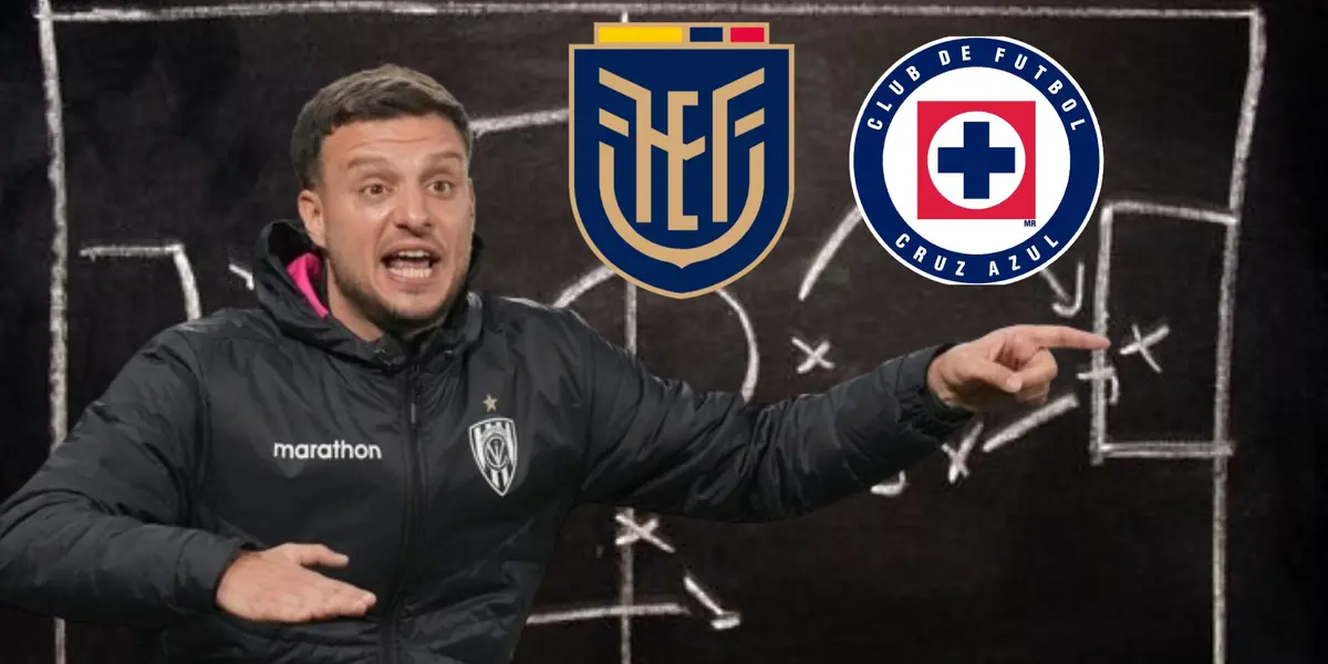 Anselmi, escudo de Ecuador y Cruz Azul/La Máquina Celeste