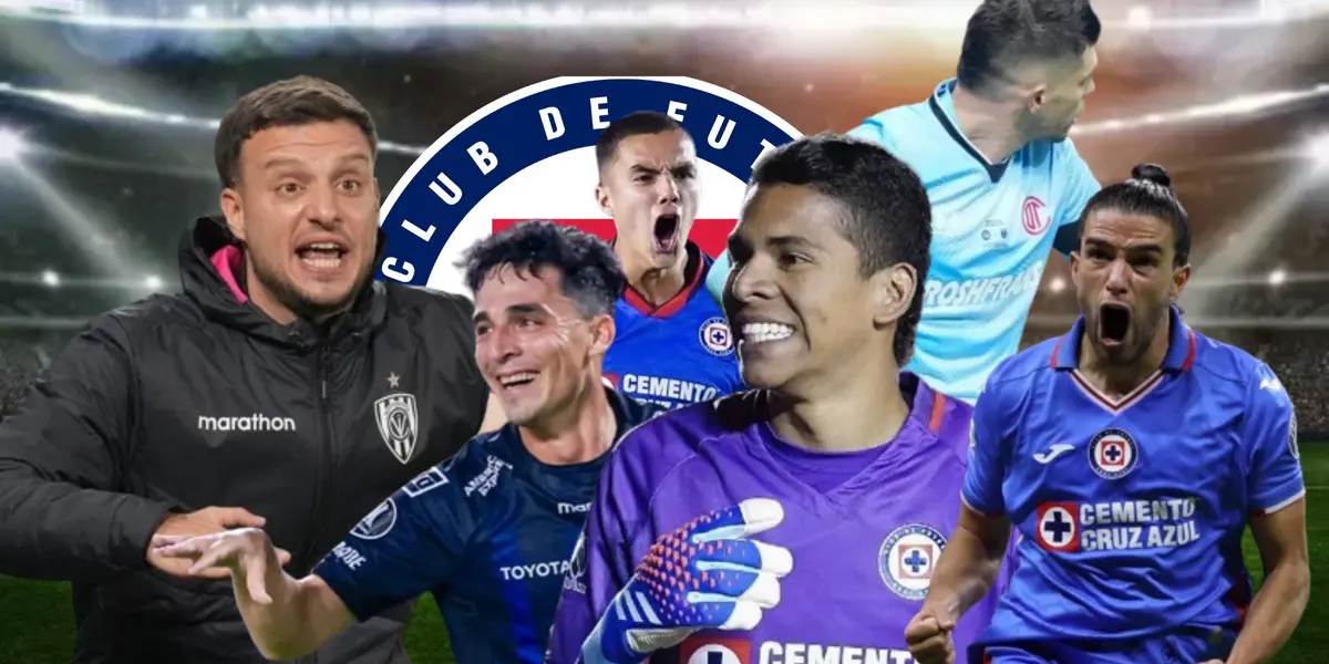 Anselmi, junto a Faravelli, Mier, Rivero, Levy y Volpi/FOTO La Máquina Celeste