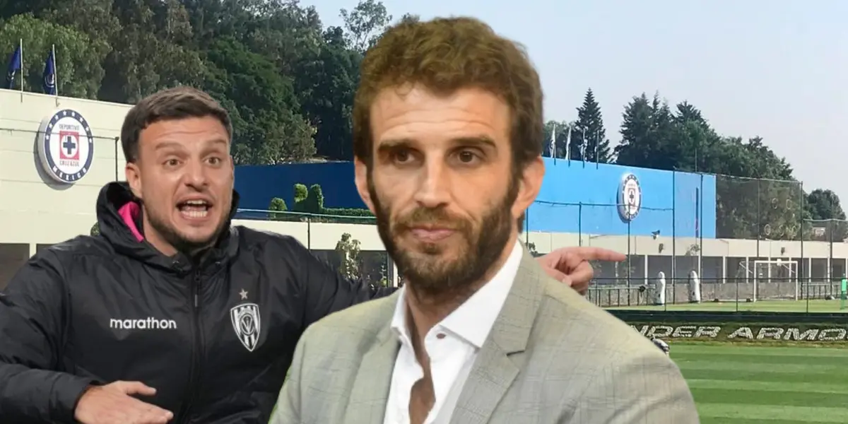 Anselmi junto a Iván Alonso en La Noria/La Máquina Celeste