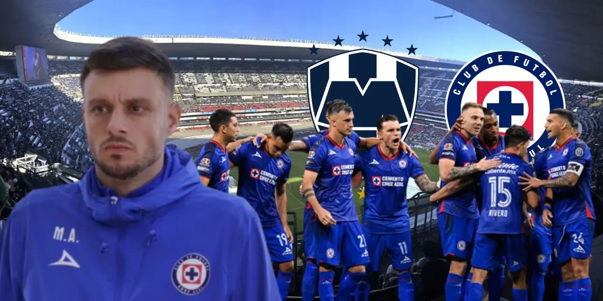 Anselmi, junto al equipo de Cruz Azul/FOTO La Máquina Celeste