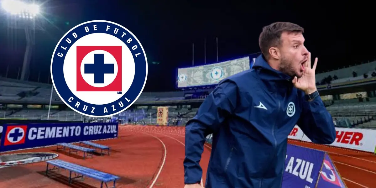 Anselmi y Cruz Azul en CU/FOTO: Mexsport