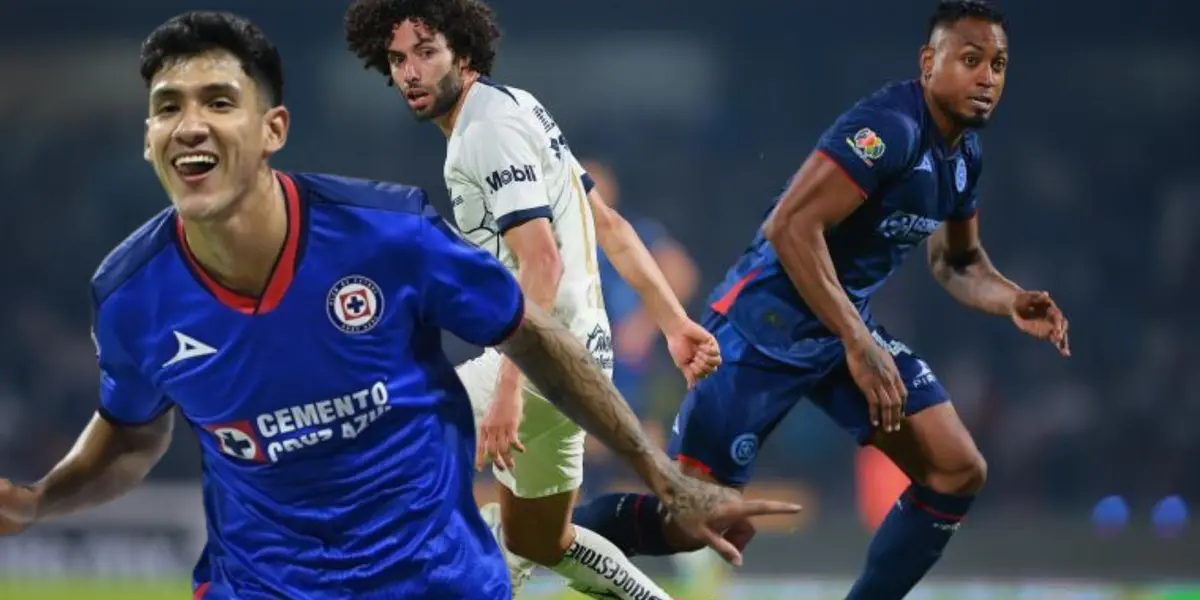 Antuna, de fondo Cruz Azul vs Pumas/FOTO La Máquina Celeste