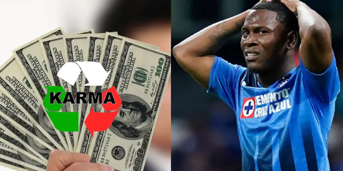 Bryan Angulo prefirió el dinero y se fue de Cruz Azul, ahora le llega el karma