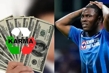 Bryan Angulo prefirió el dinero y se fue de Cruz Azul, ahora le llega el karma
