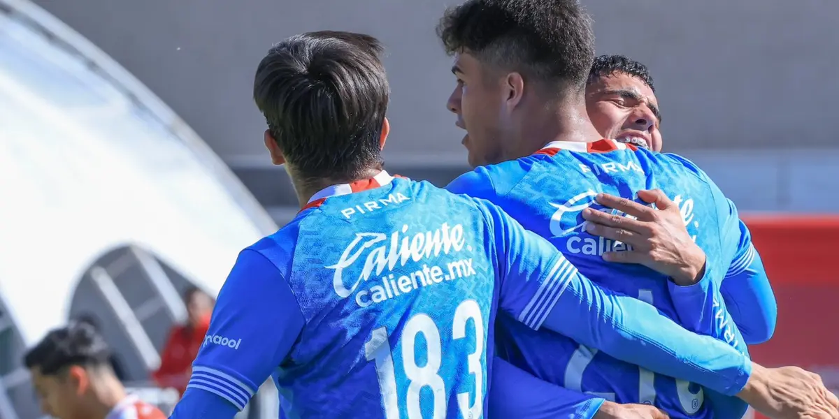 Bryan Casas el goleador de Cruz Azul Sub 23 - Foto: X (@AzulBasicas)