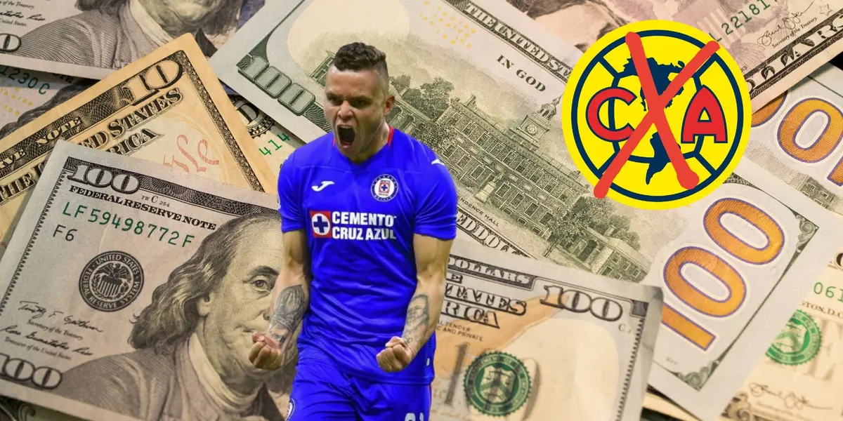 Cabecita con Cruz Azul y América/FOTO: Récord