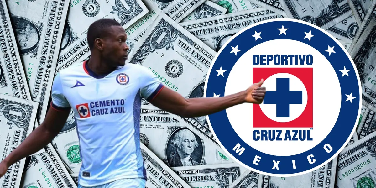 Cambindo dejaría buena cantidad de dinero para Cruz Azul