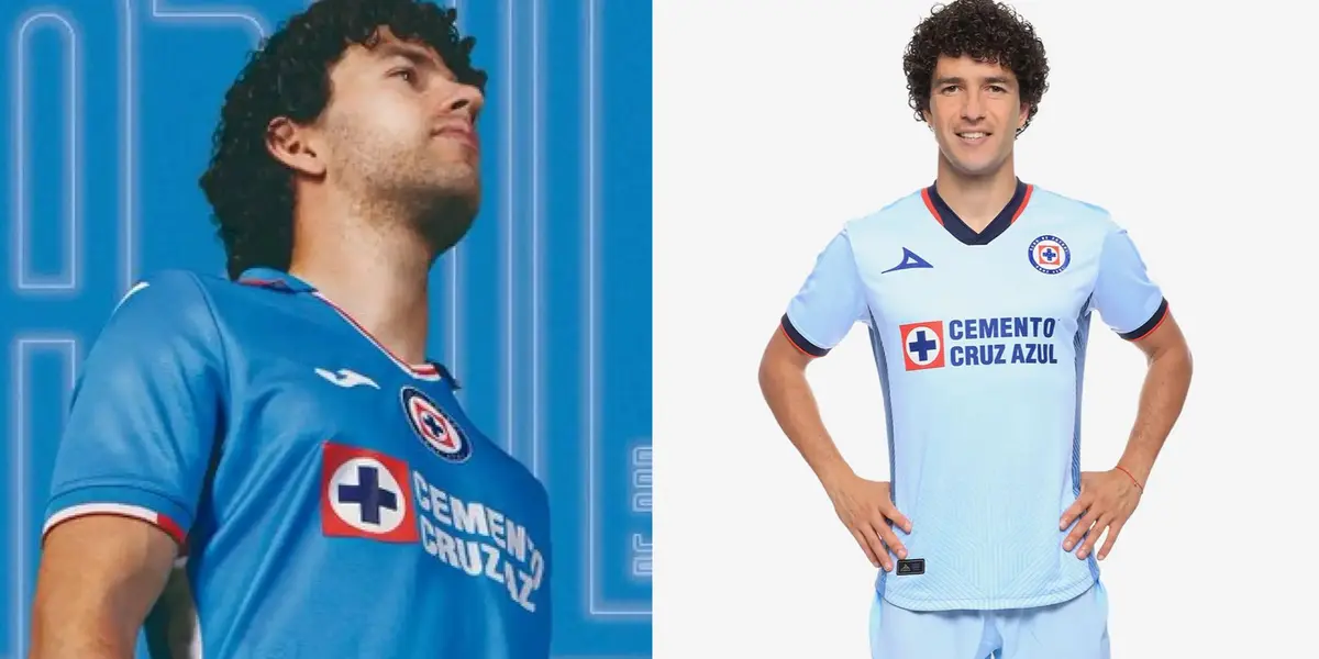 Camisetas de Cruz Azul.