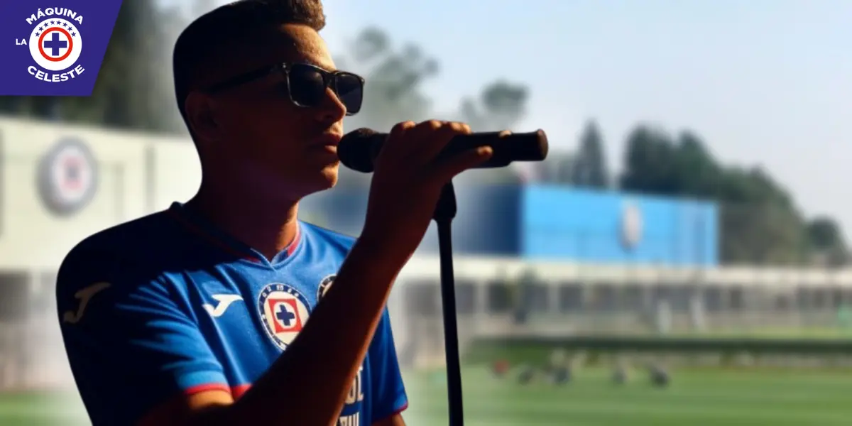 Cantante de Cruz Azul (Fuente: MEXSPORT)