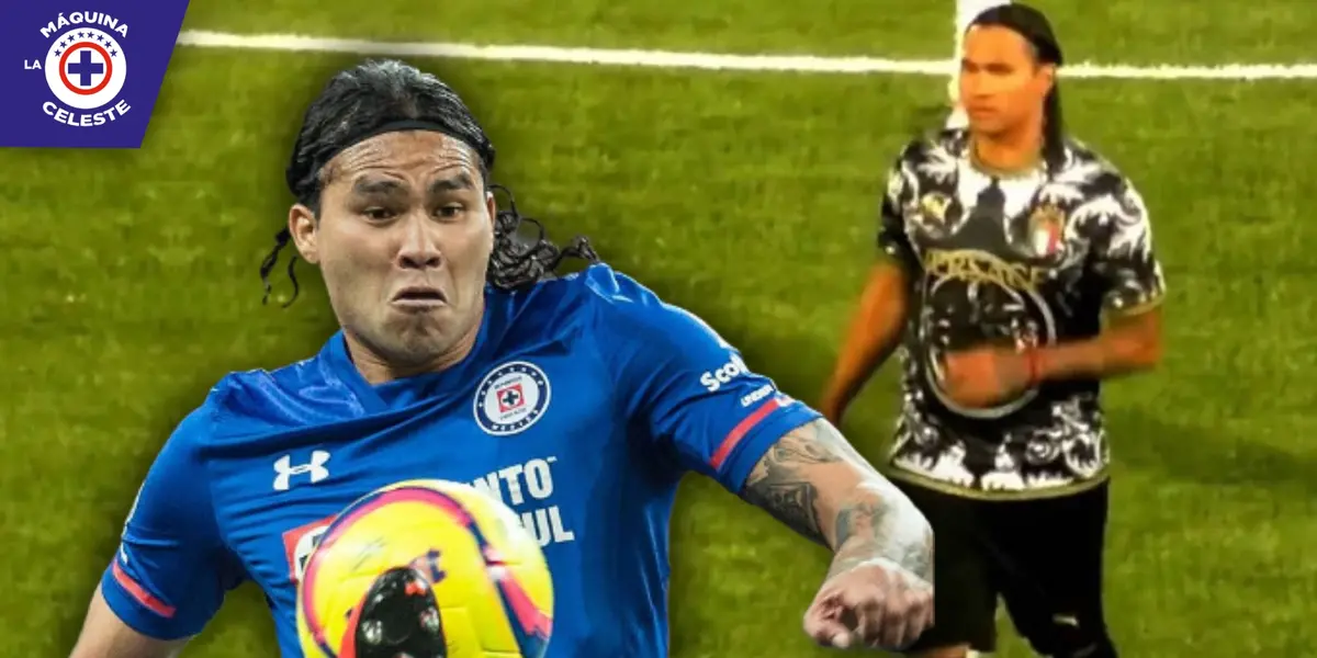 Carlos 'Gullit' Peña en Cruz Azul (Fuente: Marca)