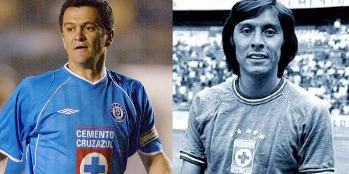 Carlos Hermosillo y Horacio López Salgado, máximos goleadores de Cruz Azul.