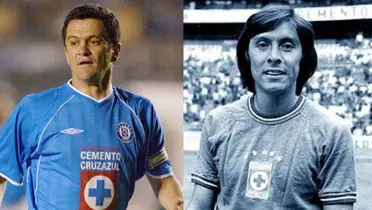 Carlos Hermosillo y Horacio López Salgado, máximos goleadores de Cruz Azul.