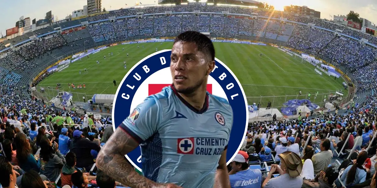 Carlos Salcedo, escudo de Cruz Azuñ/FOTO La Máquina Celeste