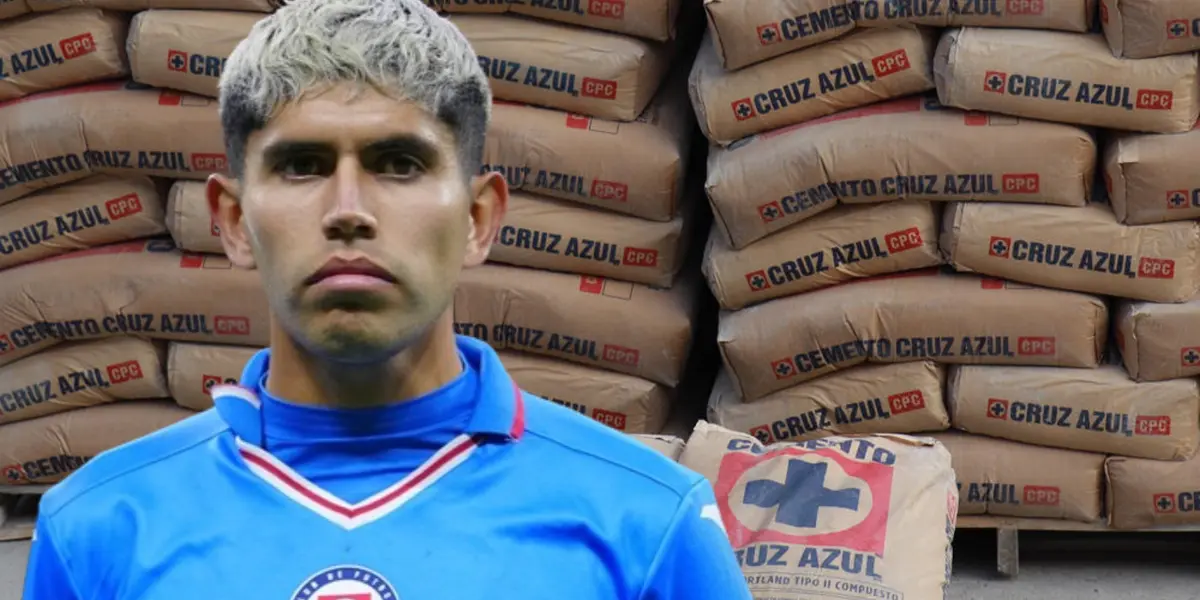 Carlos Vargas con bultos de cementero/La Máquina Celeste