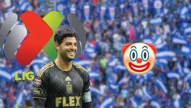 Carlos Vela durante un partido de MLS con el equipo del LAFC