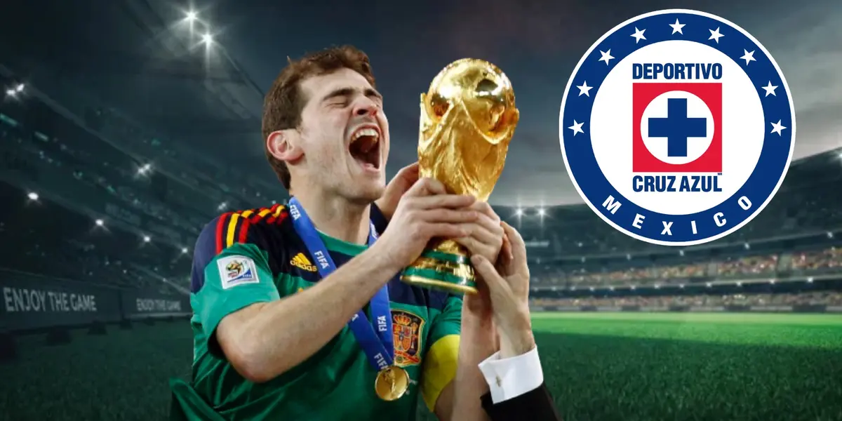 Casillas se confesó fanático de Cruz Azul