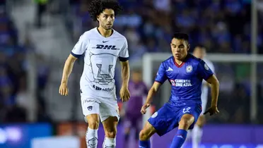 César Huerta jugando ante Cruz Azul en el estadio Ciudad de los Deportes / Marca